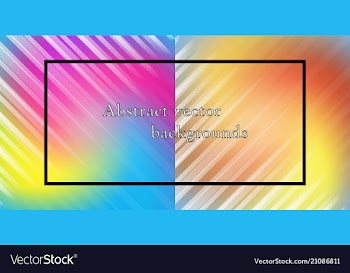 Set of seamless patterns repeating geometric vector image
