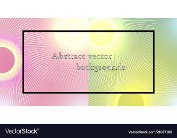 Set of seamless patterns repeating geometric vector image