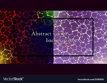 Set of seamless patterns repeating geometric vector image