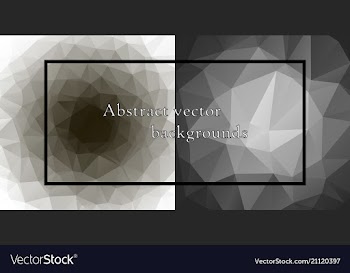 Set of seamless patterns repeating geometric vector image