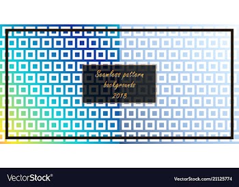 Set of seamless patterns repeating geometric vector image