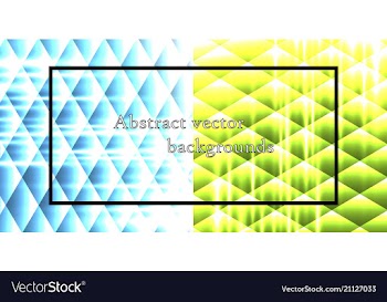 Set of seamless patterns repeating geometric vector image