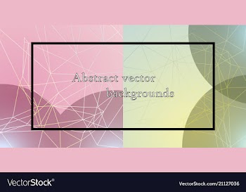 Set of seamless patterns repeating geometric vector image