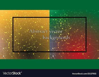 Set of seamless patterns repeating geometric vector image