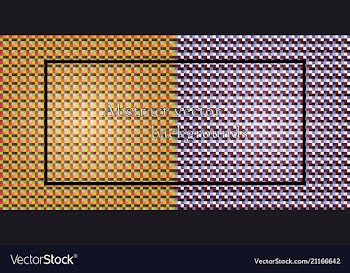 Set of seamless patterns repeating geometric vector image