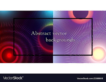 Set of seamless patterns repeating geometric vector image