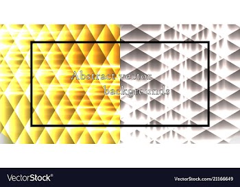 Set of seamless patterns repeating geometric vector image