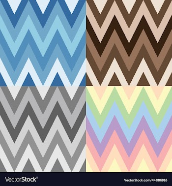 set of seamless repeat patter tiles narrow