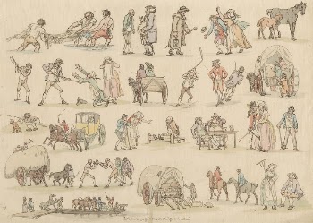Set of sixteen: Outlines of Figures | Free Photo - rawpixel