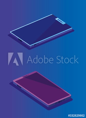 set of smartphones device technology designs