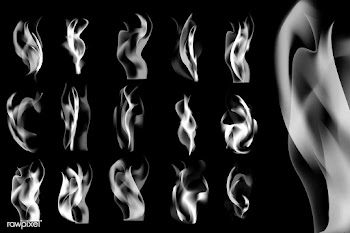Set of smoke | Free stock vector - 591863