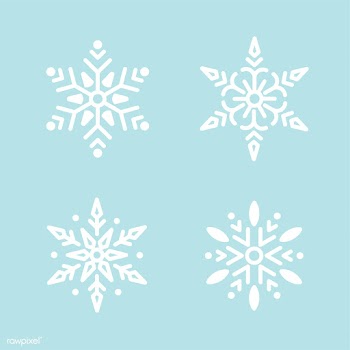 Set of Snowflakes Christmas design vector | Free stock vector - 493990