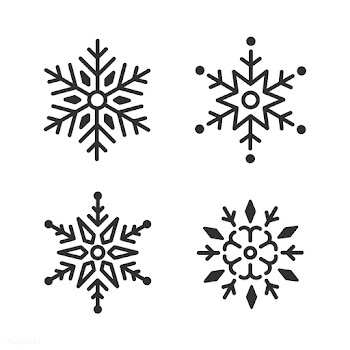 Set of Snowflakes Christmas design vector | Free stock vector - 494049