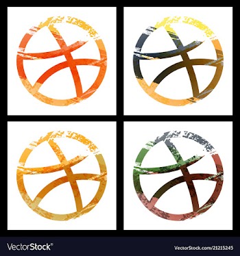 Set of social networking icons web design flat vector image