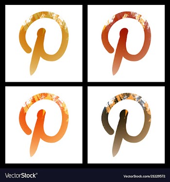 Set of social networking icons web design flat vector image