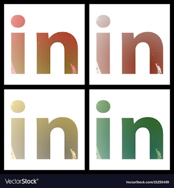 Set of social networking icons web design flat vector image