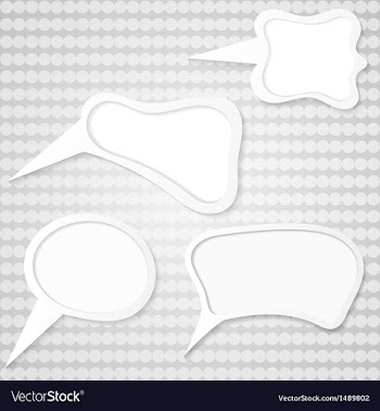 Set of speech bubbles vector image