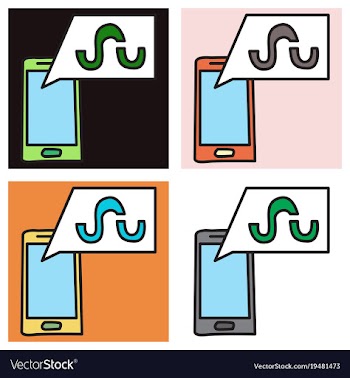 Set of stumbleupon color glossy icon realistic vector image