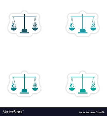 Set of stylish sticker on paper globe and money on vector image