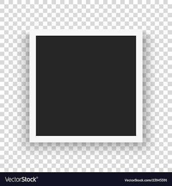 Set of template retro frame photo vector image