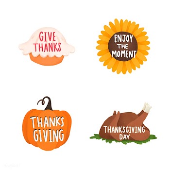 Set of Thanksgiving and autumn illustrations | Free stock vector - 472827
