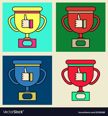 Set of thumbs up like social network facebook etc vector image