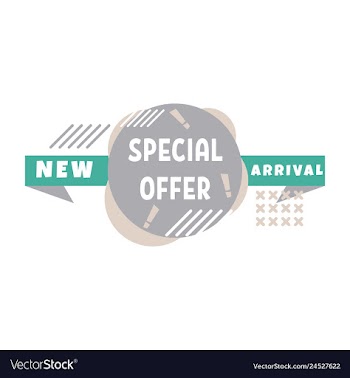 Set of trendy flat geometric elements banners in vector image