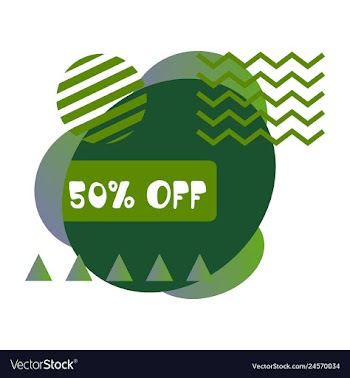 Set of trendy flat geometric elements banners in vector image