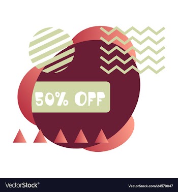 Set of trendy flat geometric elements banners in vector image