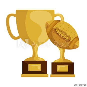 set of trophies design