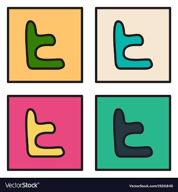 Set of tumblr social media icons vector image