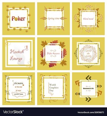 Set of typographic backgrounds motivational vector image