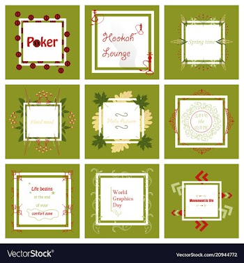 Set of typographic backgrounds motivational vector image