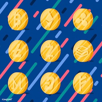Set of various cryptocurrencies electronic ca.. | Free stock vector - 474800