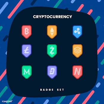 Set of various cryptocurrencies electronic ca.. | Free stock vector - 474804