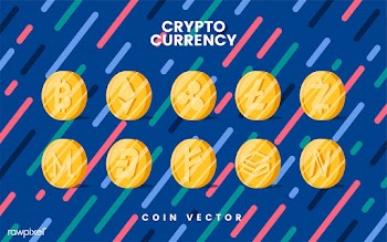 Set of various cryptocurrencies electronic ca.. | Free stock vector - 474812