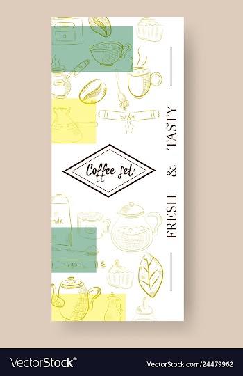 Set of vertical banners with graphic design vector image