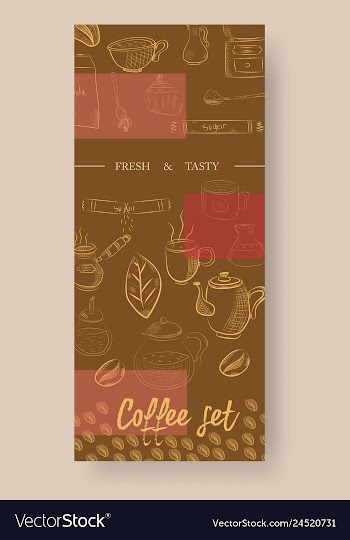 Set of vertical banners with graphic design vector image