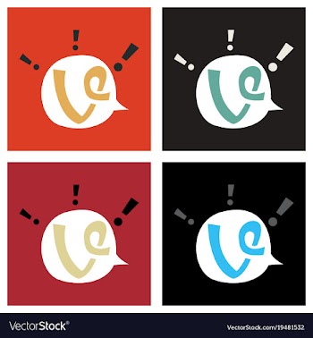 Set of vine icon in thinking cloud vector image