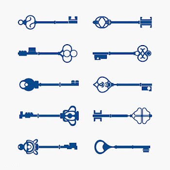 Set of vintage design key vectors | Free stock vector - 543064