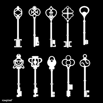 Set of vintage design key vectors | Free stock vector - 543192
