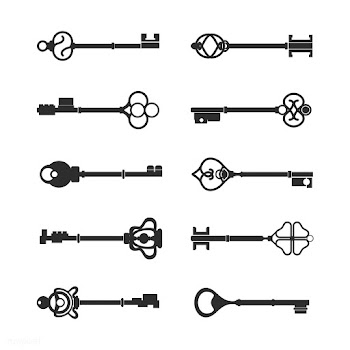 Set of vintage design key vectors | Free stock vector - 543219