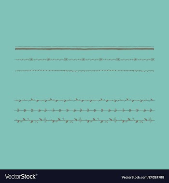 Set of vintage frames on a white background vector image