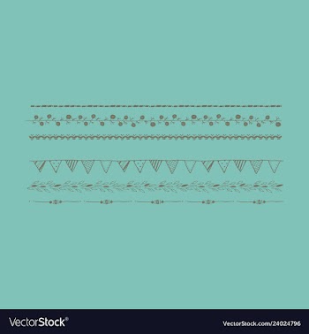 Set of vintage frames on a white background vector image