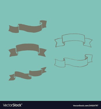 Set of vintage frames on a white background vector image