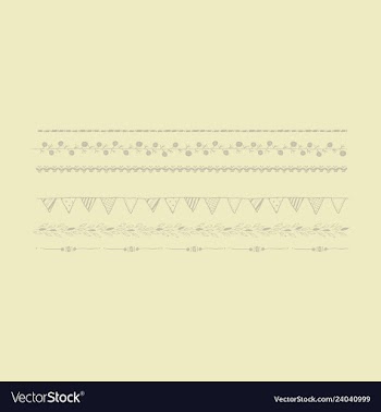 Set of vintage frames on a white background vector image