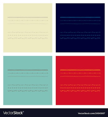 Set of vintage frames on a white background vector image