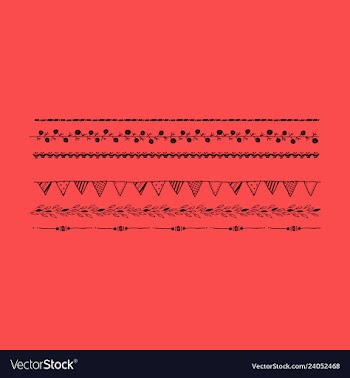 Set of vintage frames on a white background vector image