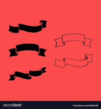 Set of vintage frames on a white background vector image