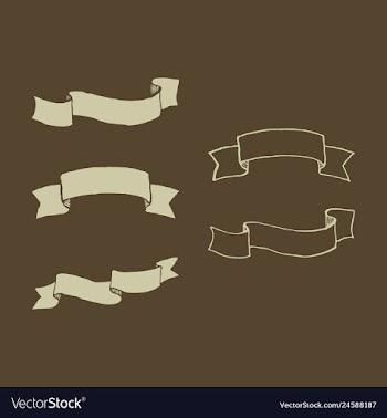 Set of vintage frames on a white background vector image